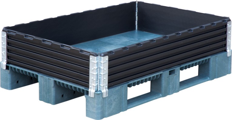 Складная паллетная рама усиленная (евроборт) 1200х800х200 купить в Краснодаре Складная паллетная рама усиленная (евроборт) 1200х800х200 купить в Краснодаре