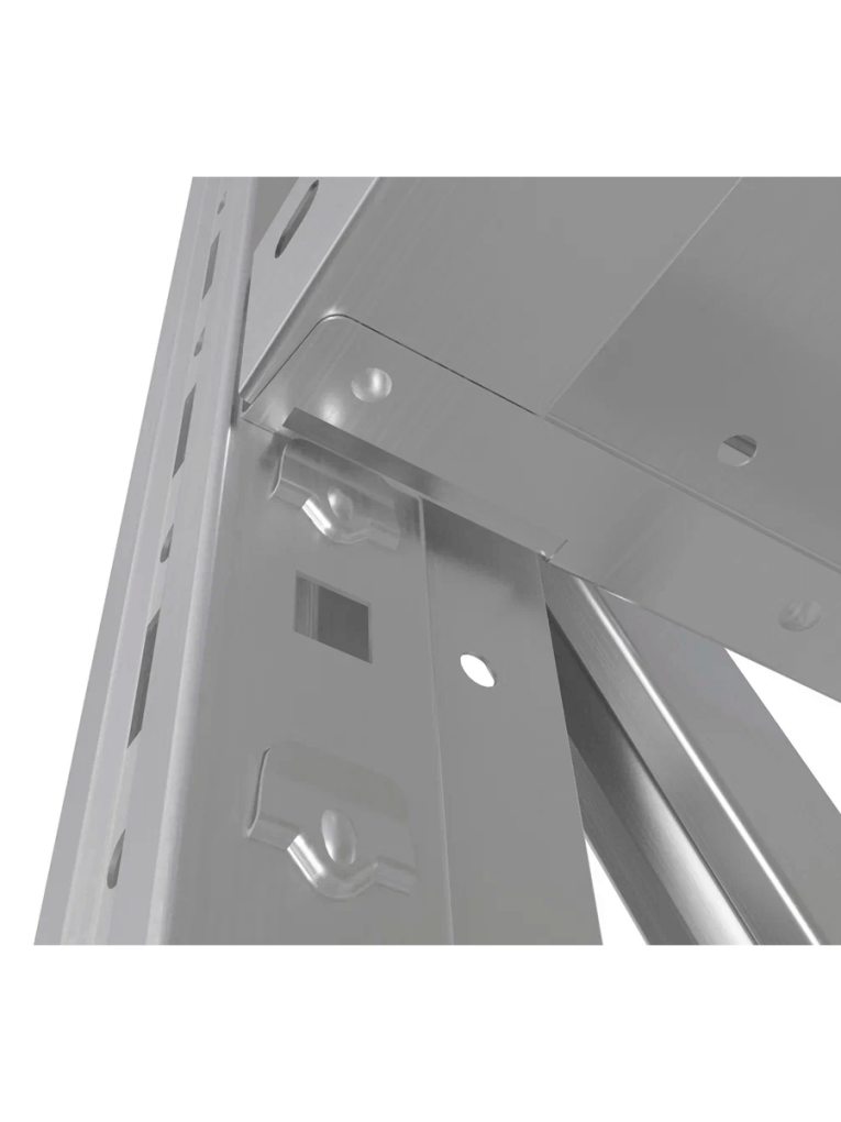 Стеллаж MS U 2500x1500x500 3 полки (200 кг, перф) купить в Краснодаре Стеллаж MS U 2500x1500x500 3 полки (200 кг, перф) купить в Краснодаре