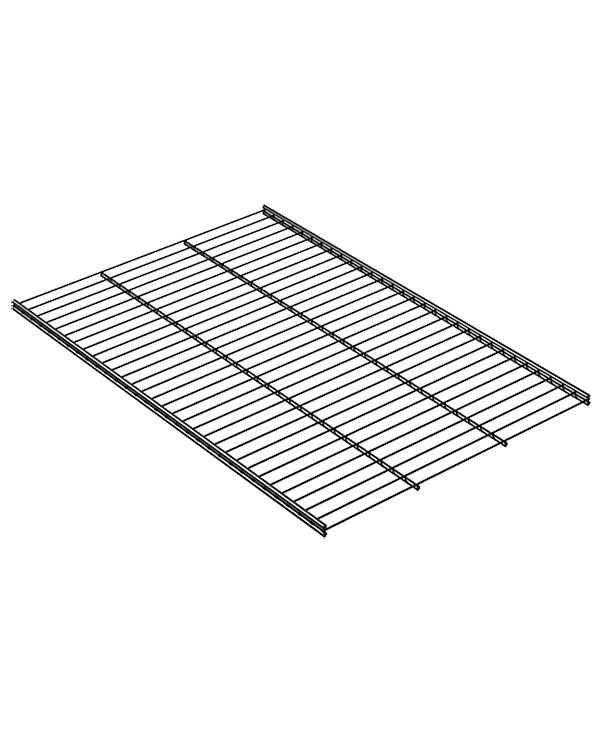 Полка сетчатая GSh 60х40 графит купить в Краснодаре