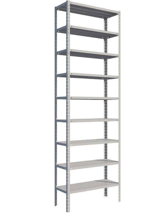 Стеллаж MS Strong 2750х1000х400 9 полок купить в Краснодаре