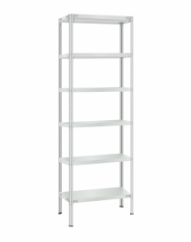 Стеллаж металлический Титан МС-500 2300х700х400 6 полок Стеллаж металлический Титан МС-500 2300х700х400 6 полок