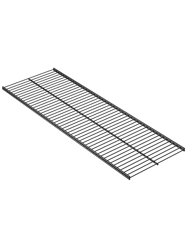 Полка сетчатая GSh 90х30 графит купить в Краснодаре