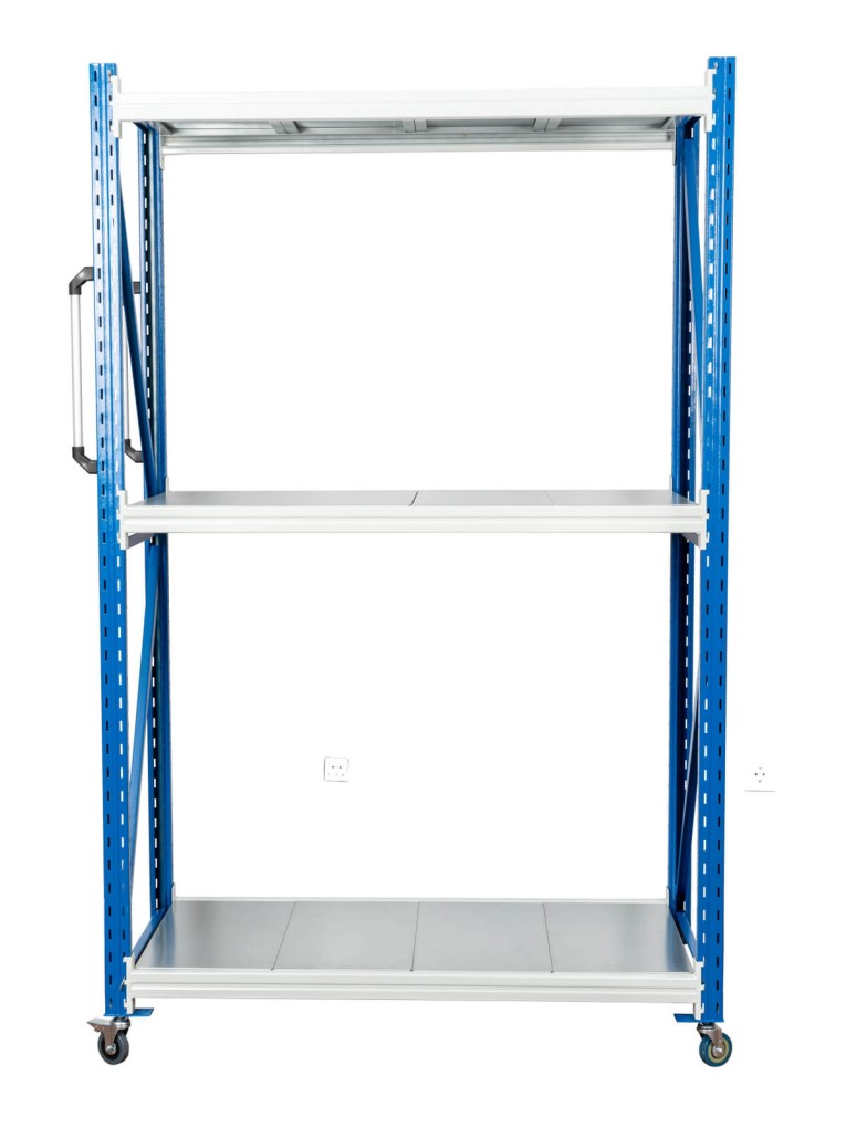 Стеллаж мобильный БиКом СТ-4 300x90x80 3 полки купить в Краснодаре