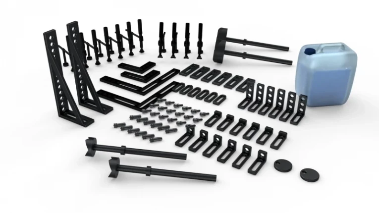 Набор оснастки для сварочного стола №3: Стандартный (84 предмета) купить в Краснодаре