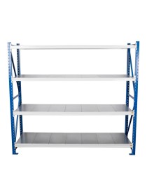 Стеллаж стационарный БиКом СТ-4 250x210x60 4 полки Стеллаж стационарный БиКом СТ-4 250x210x60 4 полки