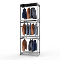 Стеллаж металлический ТСУ Универсал, 3000х1060х500 мм.Штанги: 3шт. Полки: металл усил. перф. 4 шт. Стеллаж металлический ТСУ Универсал, 3000х1060х500 мм.Штанги: 3шт. Полки: металл усил. перф. 4 шт.