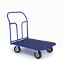Тележка платформенная ТП 4 (г/п 500 кг, 1200x600 мм, колеса литая протекторная резина 160 мм) Тележка платформенная ТП 4 (г/п 500 кг, 1200x600 мм, колеса литая протекторная резина 160 мм)