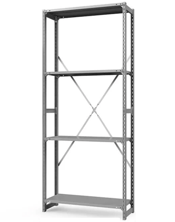 Стеллаж ТСУ 2500x700x500 4 полки (300 кг, металл) купить в Краснодаре