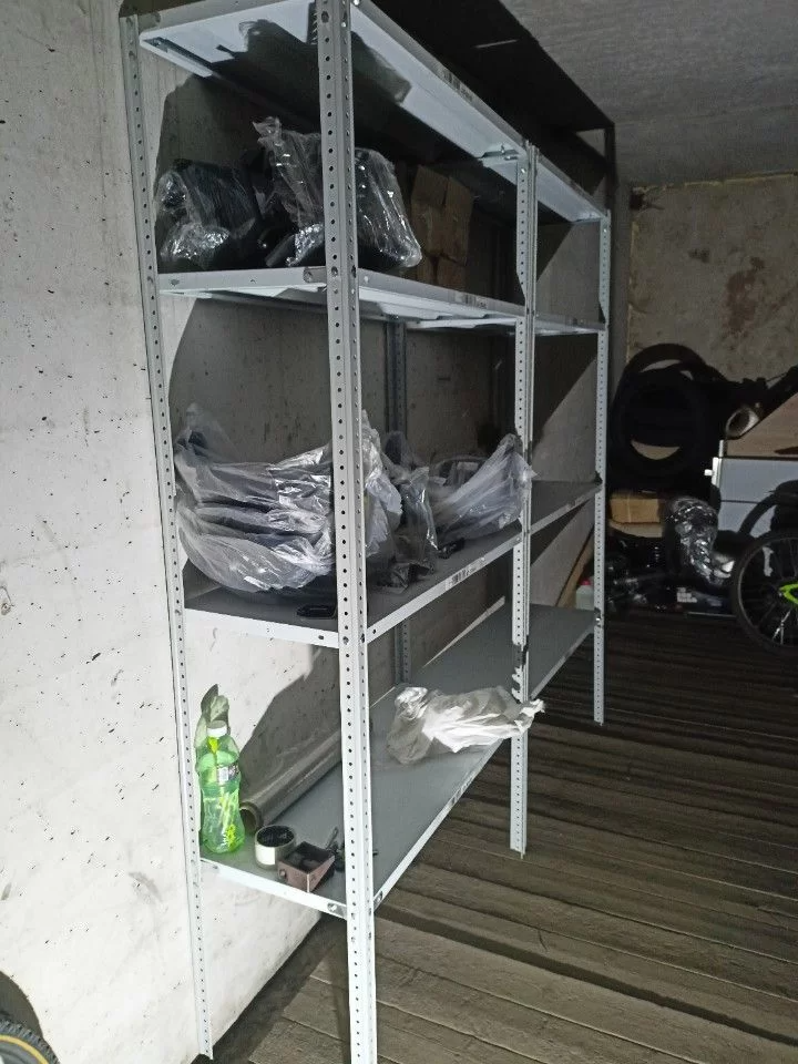 Стеллаж металлический Титан МС-500 2000х1200х400 4 полки купить в Краснодаре Стеллаж металлический Титан МС-500 2000х1200х400 4 полки купить в Краснодаре