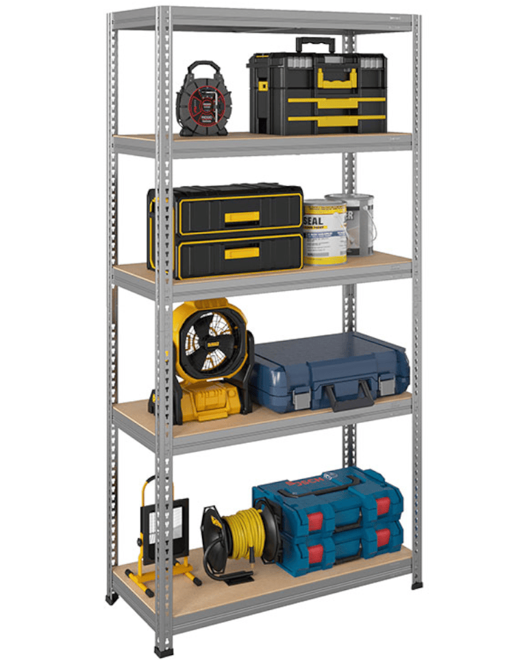 Стеллаж быстросборный ЛОФТ (SBL) 1800x1200x400 5 полок (цинк) купить в Краснодаре Стеллаж быстросборный ЛОФТ (SBL) 1800x1200x400 5 полок (цинк) купить в Краснодаре