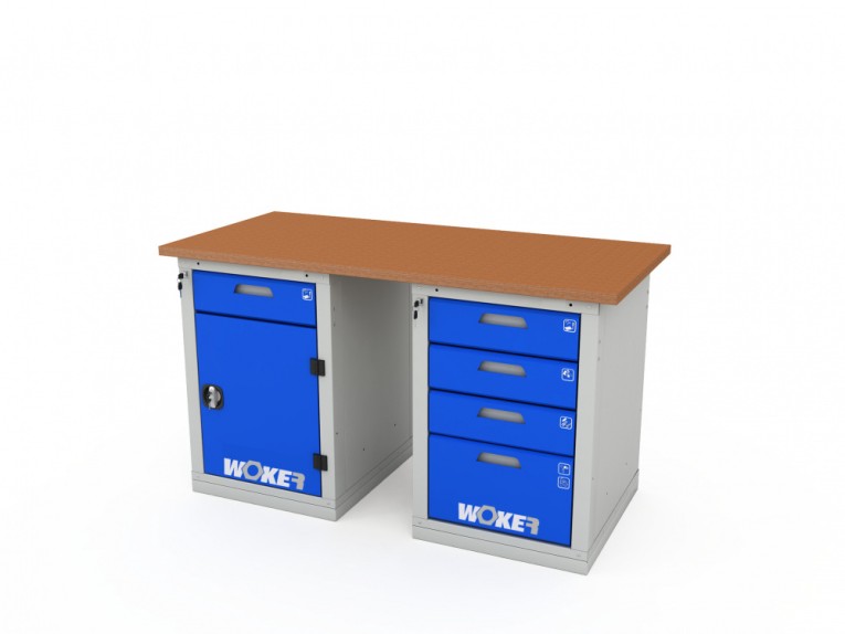Верстак двухтумбовый WOKER PRO 2204.1500 купить в Краснодаре Верстак двухтумбовый WOKER PRO 2204.1500 купить в Краснодаре