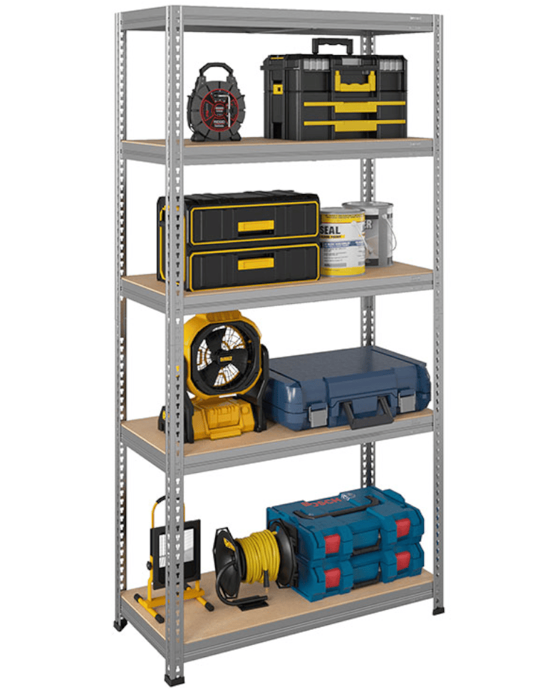 Стеллаж быстросборный ЛОФТ (SBL) 1800x1200x450 5 полок (цинк) купить в Краснодаре