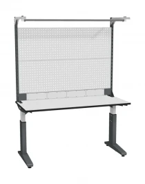 Стол монтажный ДиКом СР-150-01, ESD Thermopal, регулировка винтом, экран Э6