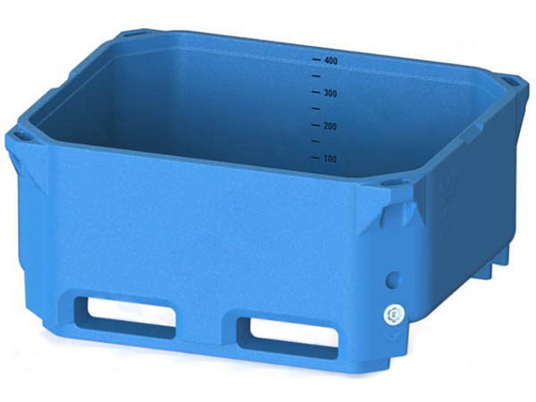 Контейнер 400л. изотермический, без крышки цв. синий купить в Краснодаре