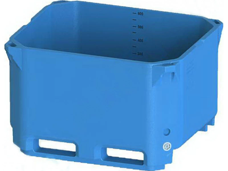 Контейнер 600л. изотермический, без крышки цв. синий купить в Краснодаре Контейнер 600л. изотермический, без крышки цв. синий купить в Краснодаре