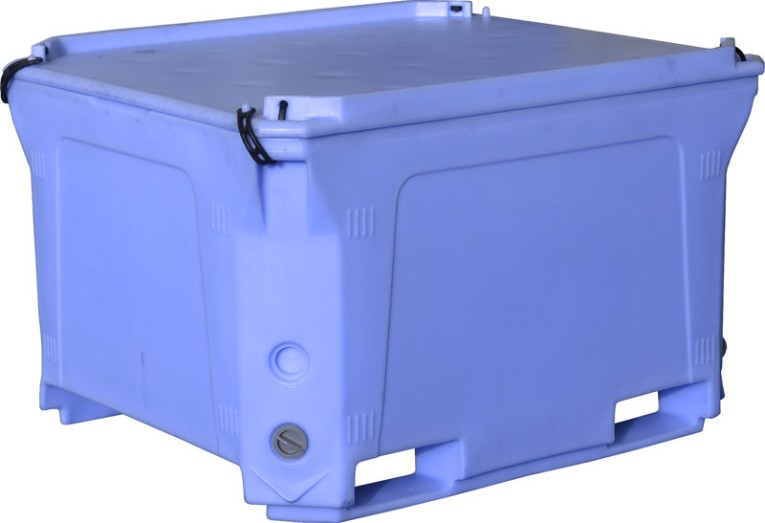 Контейнер 1230х1030х820 мм синий с крышкой купить в Краснодаре Контейнер 1230х1030х820 мм синий с крышкой купить в Краснодаре