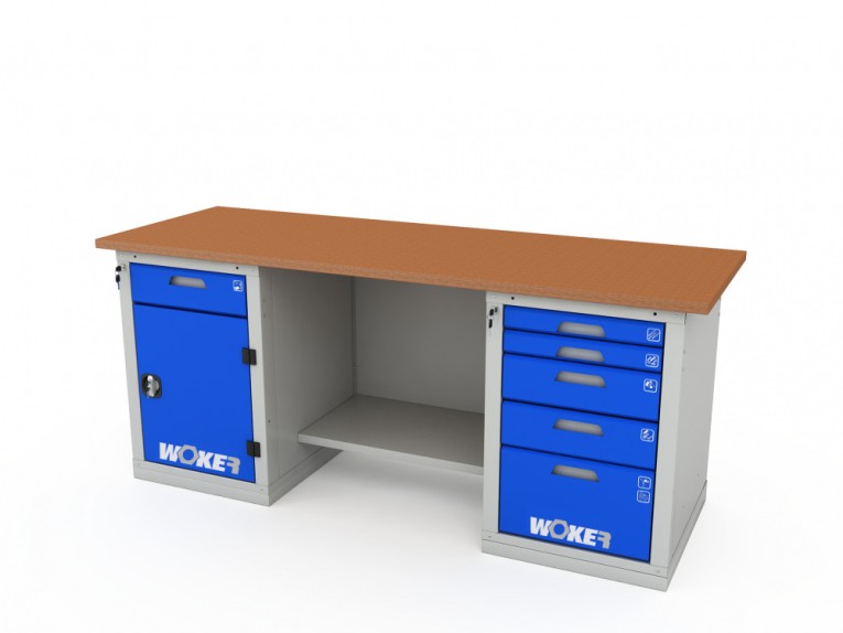 Верстак двухтумбовый WOKER PRO 2205.2000 купить в Краснодаре