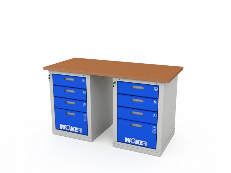 Верстак двухтумбовый WOKER PRO 2404.1500 купить в Краснодаре Верстак двухтумбовый WOKER PRO 2404.1500 купить в Краснодаре