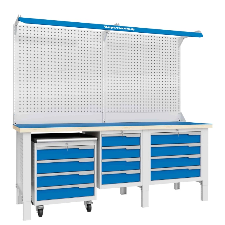 Верстак CTR 2232.S4L4M4.4-2F купить в Краснодаре Верстак CTR 2232.S4L4M4.4-2F купить в Краснодаре