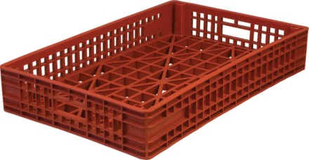 Ящик хлебный 740х460х130 красный купить в Краснодаре