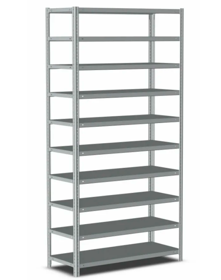 Стеллаж металлический Титан МС-500 1800х1000х500 10 полок купить в Краснодаре Стеллаж металлический Титан МС-500 1800х1000х500 10 полок купить в Краснодаре