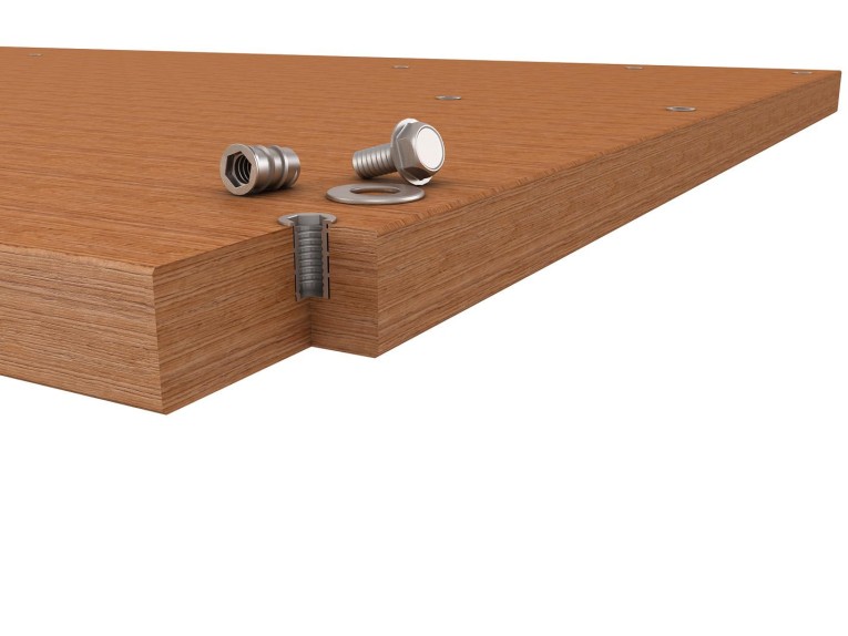 Столешница из фанеры 40 мм (ширина 800 мм) купить в Краснодаре