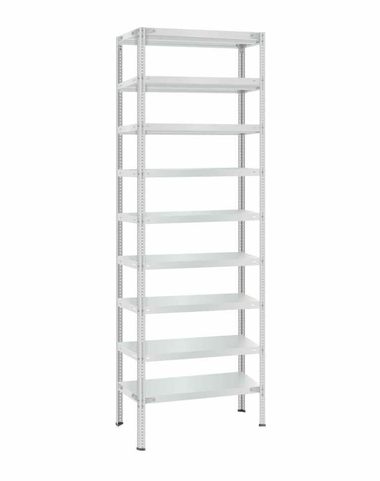 Стеллаж металлический Титан МС-500 2300х700х600 9 полок купить в Краснодаре Стеллаж металлический Титан МС-500 2300х700х600 9 полок купить в Краснодаре