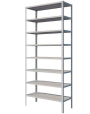 Стеллаж MS Standart 1600х1000х250 8 полок Стеллаж MS Standart 1600х1000х250 8 полок