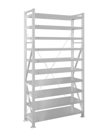 Стеллаж MS U 3000x1200x1000 10 полок (280 кг, металл) купить в Краснодаре