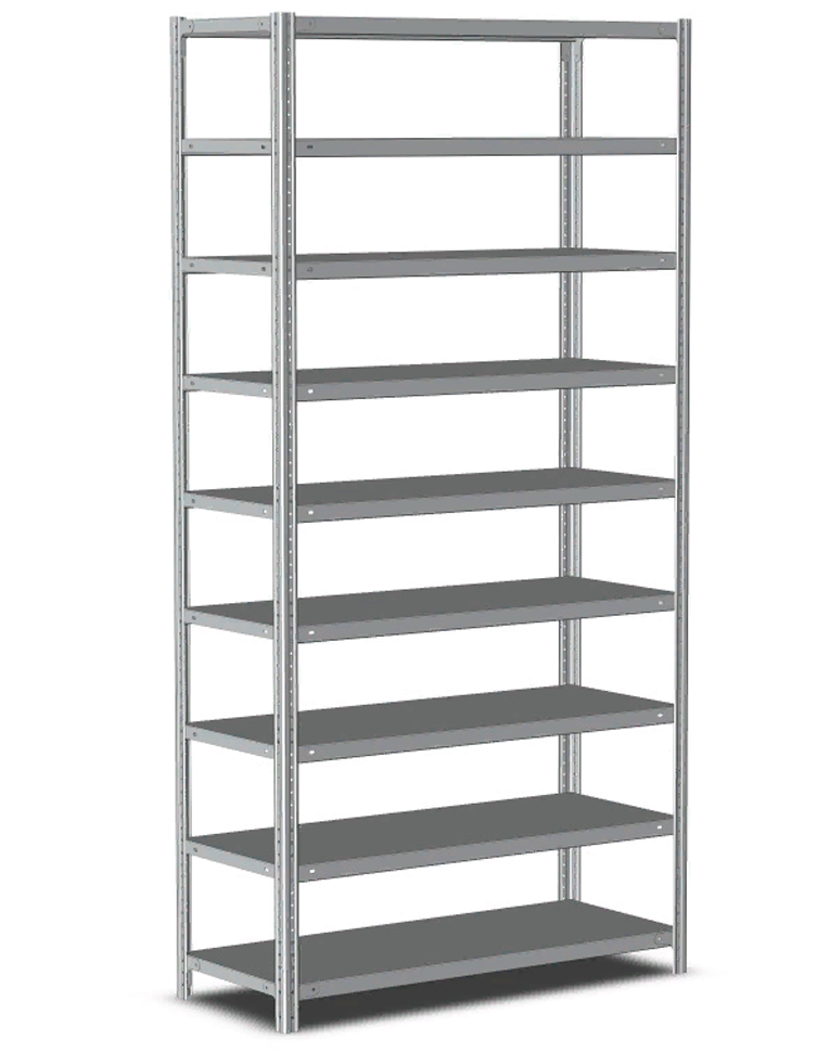 Стеллаж металлический Титан МС-500 1800х700х600 9 полок купить в Краснодаре Стеллаж металлический Титан МС-500 1800х700х600 9 полок купить в Краснодаре