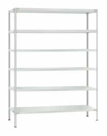 Стеллаж металлический Титан МС-500 2300х1500х600 6 полок Стеллаж металлический Титан МС-500 2300х1500х600 6 полок