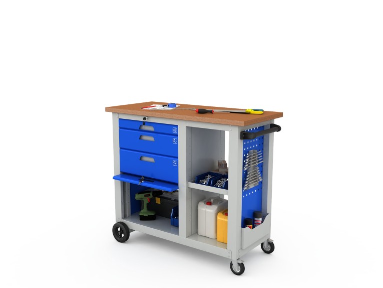 Верстак мобильный LOGITEX 04 XS-2 купить в Краснодаре