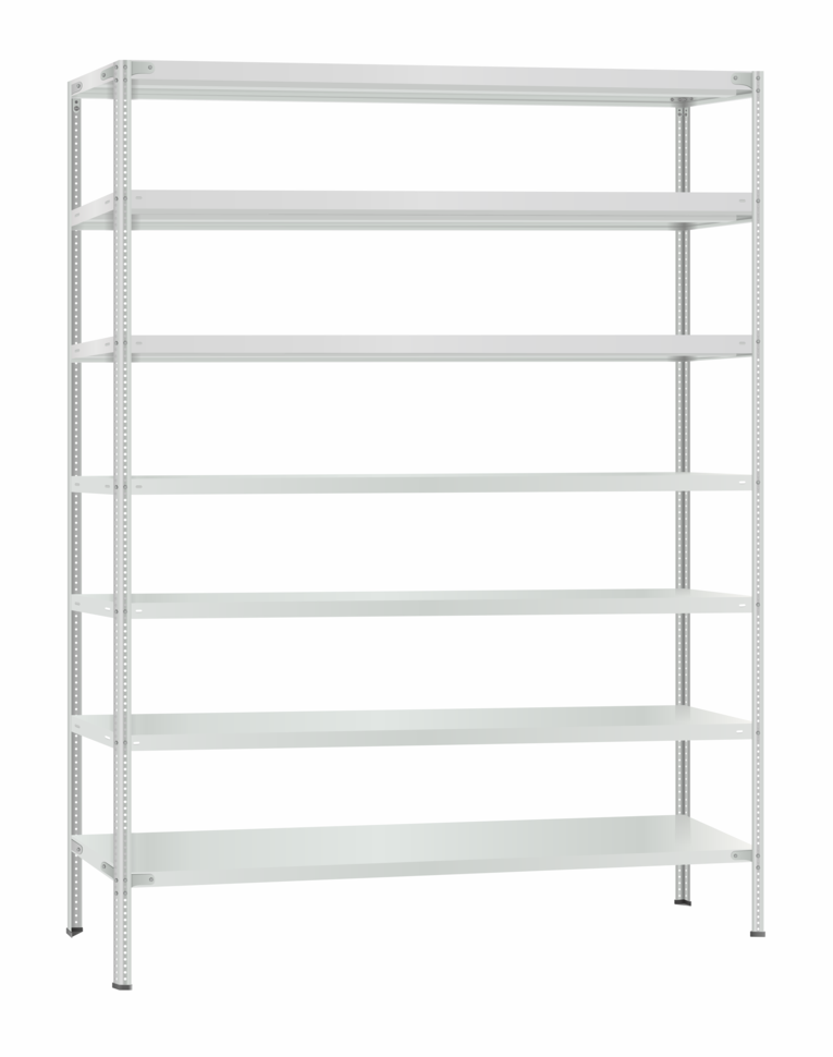 Стеллаж металлический Титан МС-500 2300х1500х600 7 полок купить в Краснодаре Стеллаж металлический Титан МС-500 2300х1500х600 7 полок купить в Краснодаре