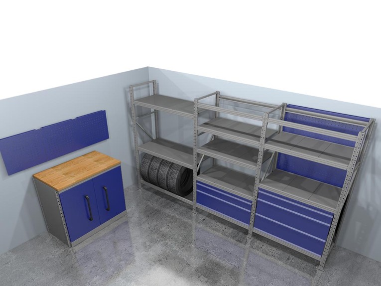 Стеллажная система хранения №1 Гараж купить в Краснодаре