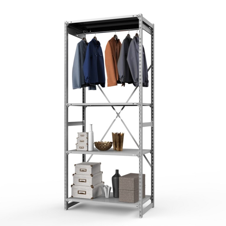 Стеллаж металлический ТСУ Универсал, 2500х1060х500 мм.Штанги: 1шт. Полки: металл 4 шт. купить в Краснодаре Стеллаж металлический ТСУ Универсал, 2500х1060х500 мм.Штанги: 1шт. Полки: металл 4 шт. купить в Краснодаре