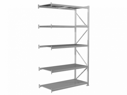 Дополнительная секция MS Profi 2500x1800x400 5 полок купить в Краснодаре