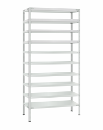 Стеллаж металлический Титан МС-500 3000х1000х400 10 полок