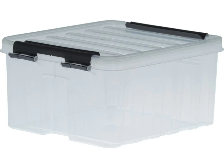 Контейнер Rox Box Original 2 (210х170х95 мм с крышкой и клипсами прозрачный) купить в Краснодаре
