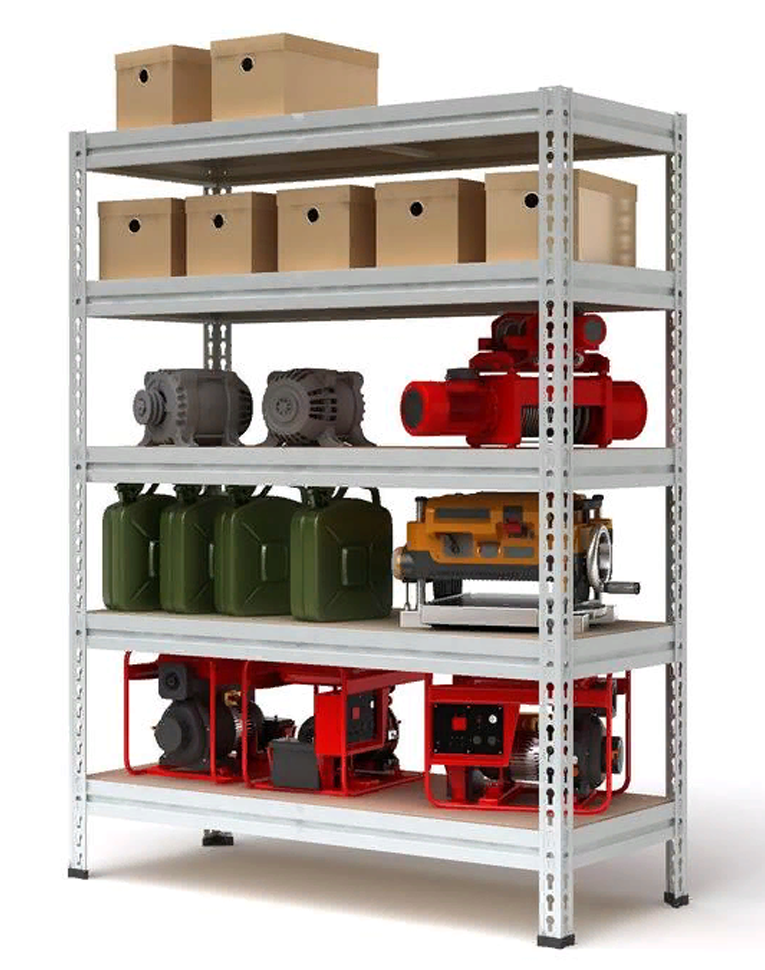 Стеллаж металлический МС-Т 3000х1820х500 5 полок купить в Краснодаре Стеллаж металлический МС-Т 3000х1820х500 5 полок купить в Краснодаре