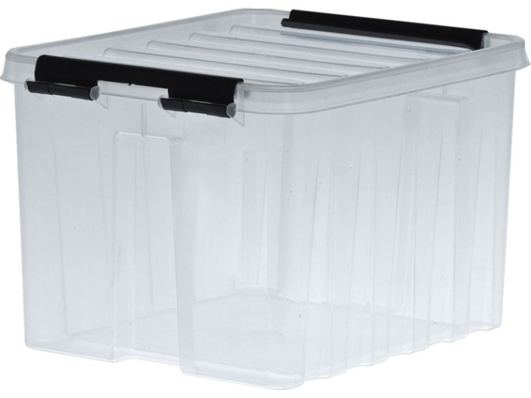 Контейнер Rox Box Original 3 (210х170х135 мм с крышкой и клипсами прозрачный) купить в Краснодаре