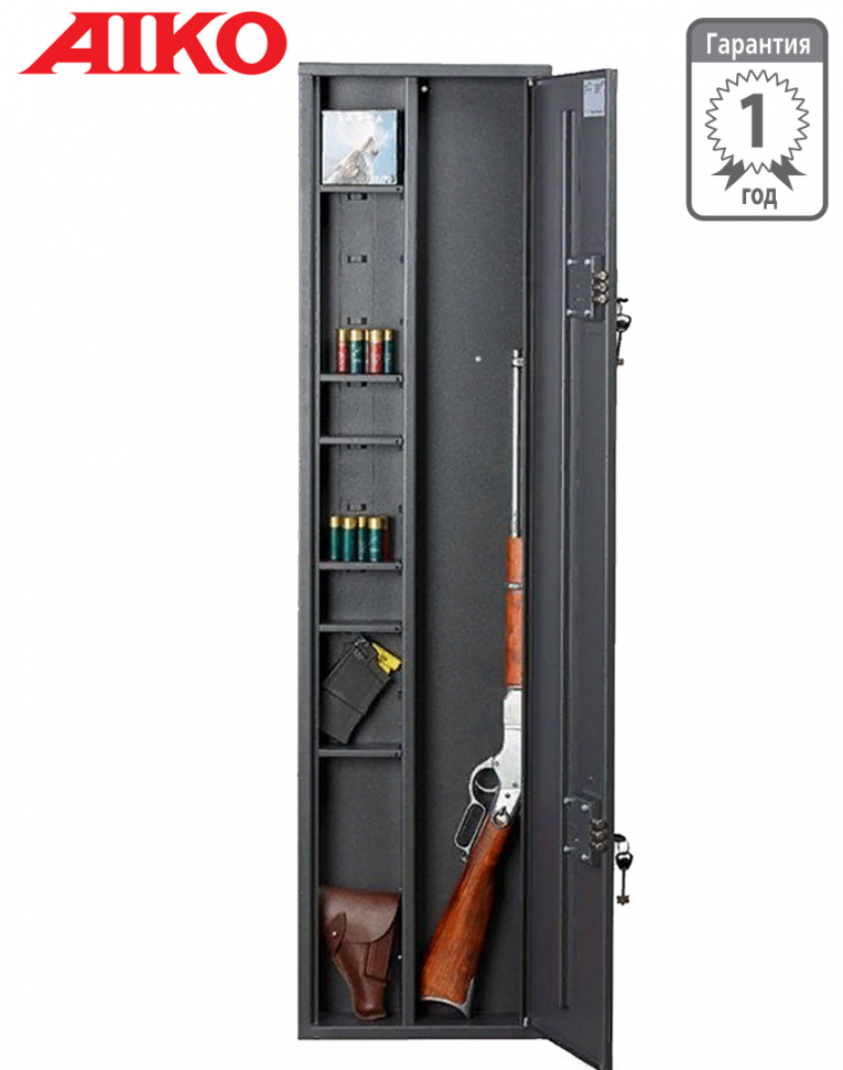 Узкий сейф для оружия Aiko Чирок 1409 (глубина 9 см) купить в Краснодаре Узкий сейф для оружия Aiko Чирок 1409 (глубина 9 см) купить в Краснодаре