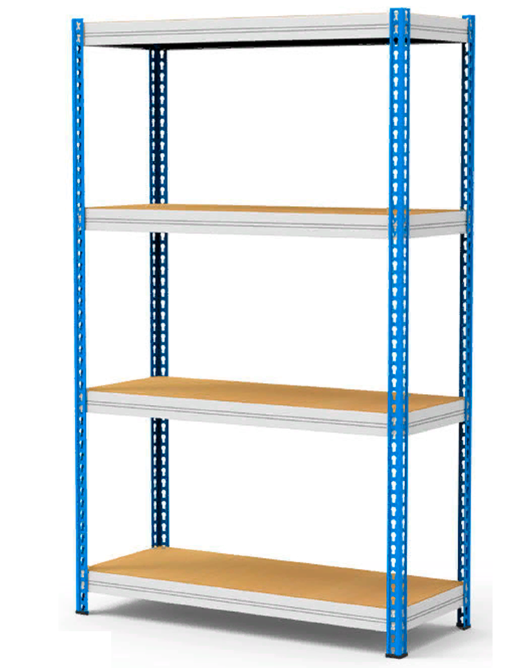 Стеллаж металлический МКФ 2000х1820х610 4 полки купить в Краснодаре Стеллаж металлический МКФ 2000х1820х610 4 полки купить в Краснодаре