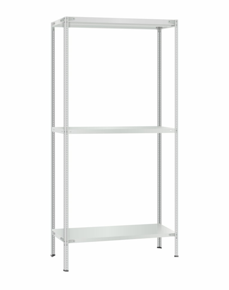 Стеллаж металлический Титан МС-500 2300х1000х400 3 полки купить в Краснодаре Стеллаж металлический Титан МС-500 2300х1000х400 3 полки купить в Краснодаре