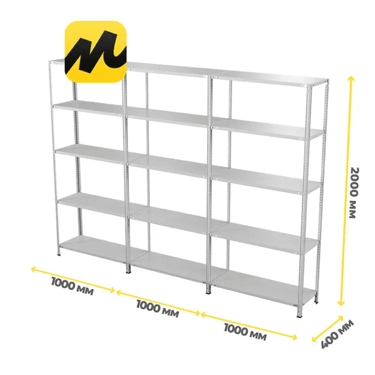 Стеллаж ПВЗ Яндекс Маркет 2000х3000х400 5 полок купить в Краснодаре Стеллаж ПВЗ Яндекс Маркет 2000х3000х400 5 полок купить в Краснодаре