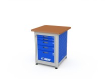 Верстак однотумбовый COMBAT 1005.800 Верстак однотумбовый COMBAT 1005.800