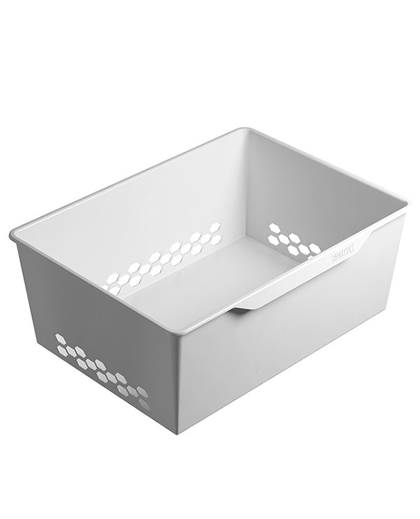 Корзина пластиковая GBP 60х20 белая купить в Краснодаре