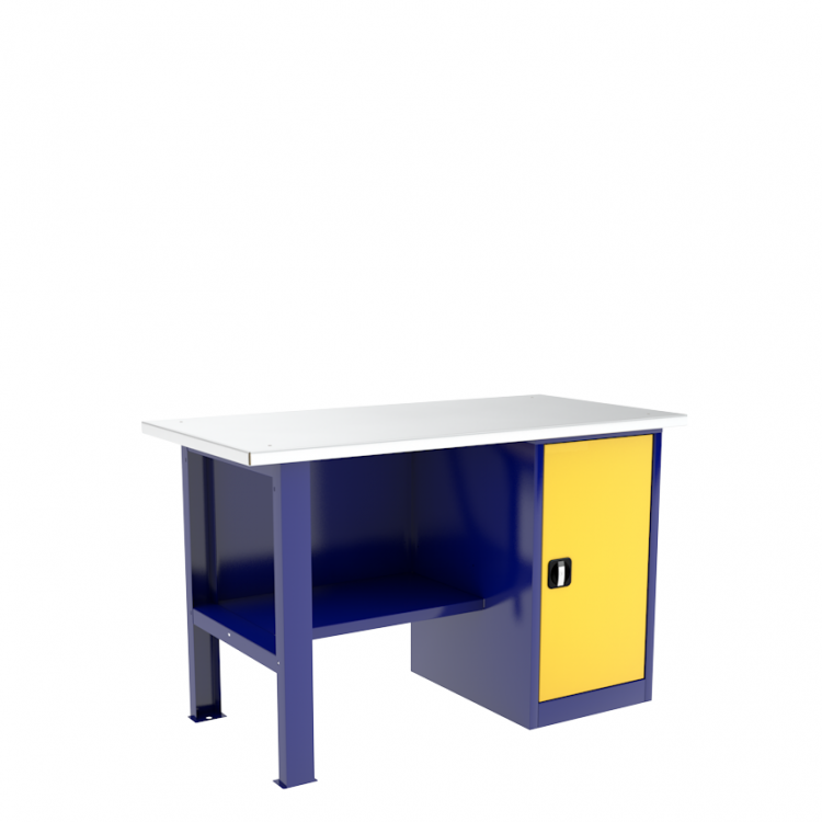 Однотумбовый слесарный верстак ВП-2/1,4 купить в Краснодаре