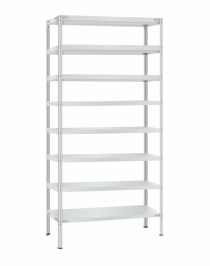 Стеллаж металлический Титан МС-500 2300х1000х400 8 полок