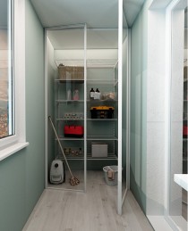 Гардеробная система Практик Home Балкон 1