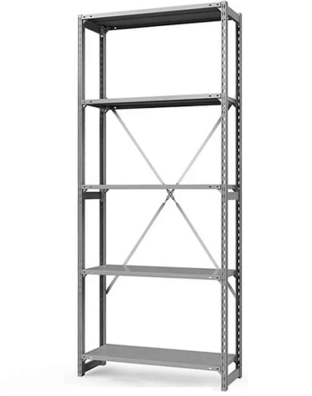 Стеллаж ТСУ 2200x700x600 5 полок (300 кг, металл) купить в Краснодаре